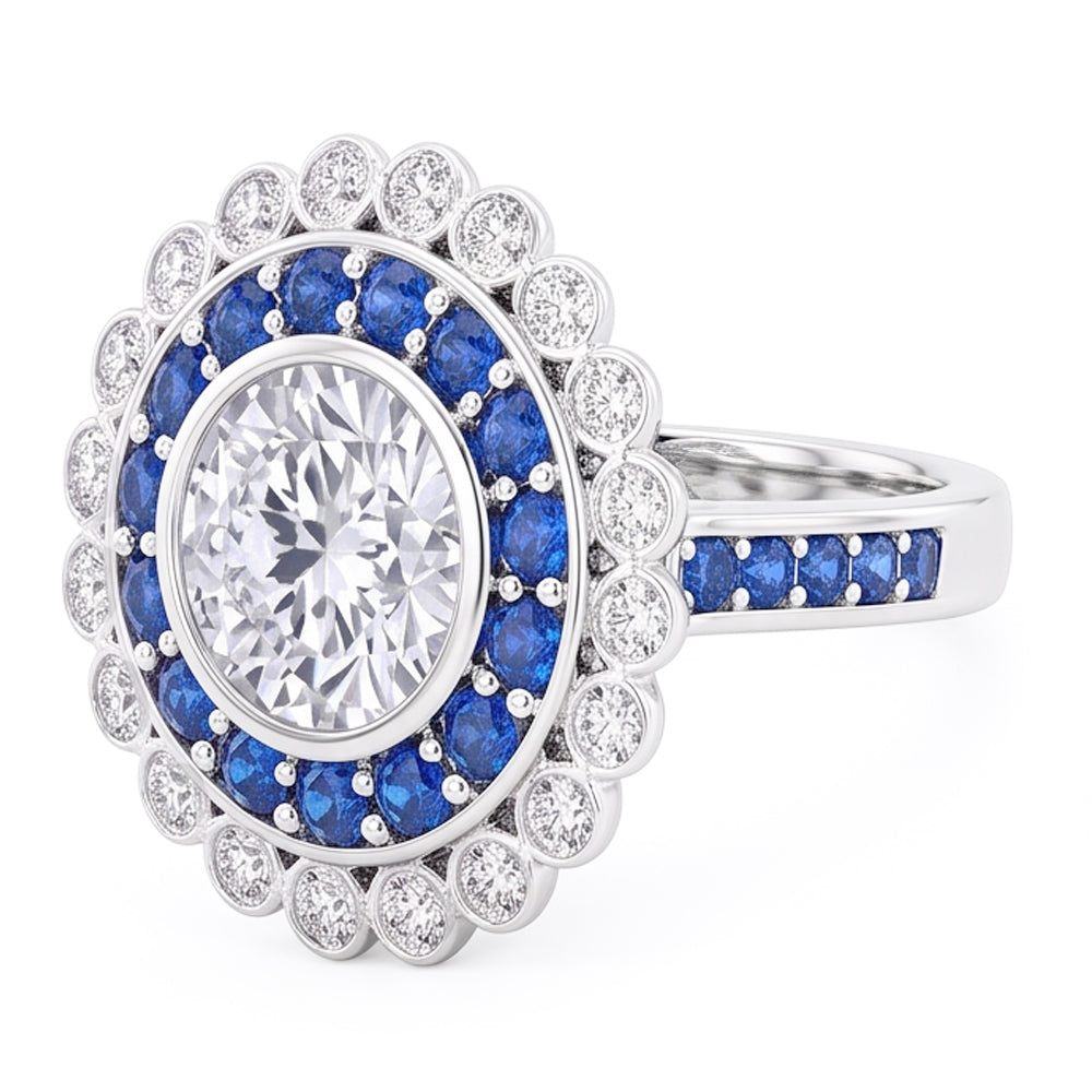 Echter Diamant Ring 4 Karat