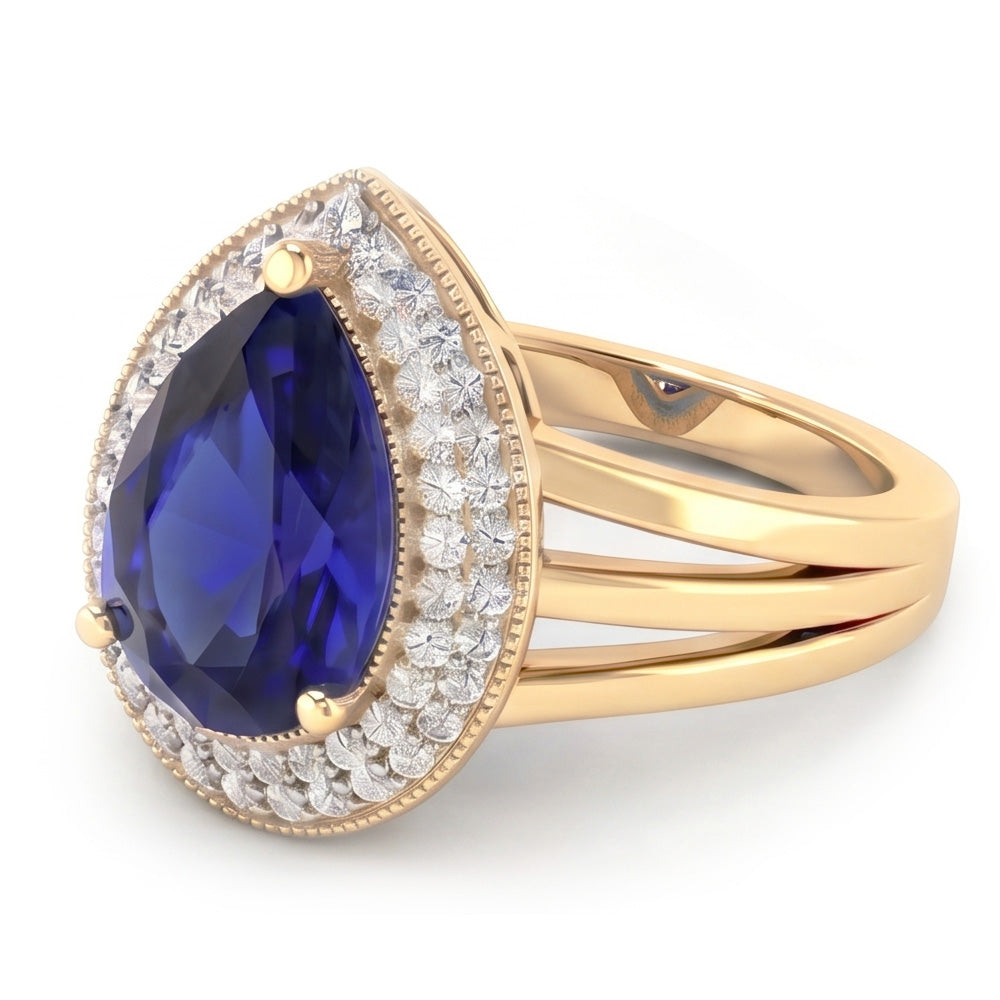 Echter Diamant Ring 4 Karat