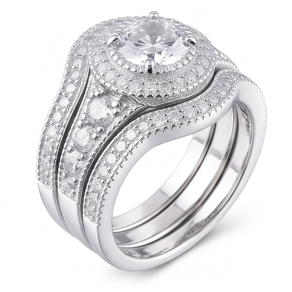 Echter Diamant Ring 4 Karat