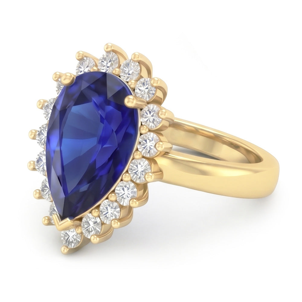 Echter Diamant Ring 4 Karat