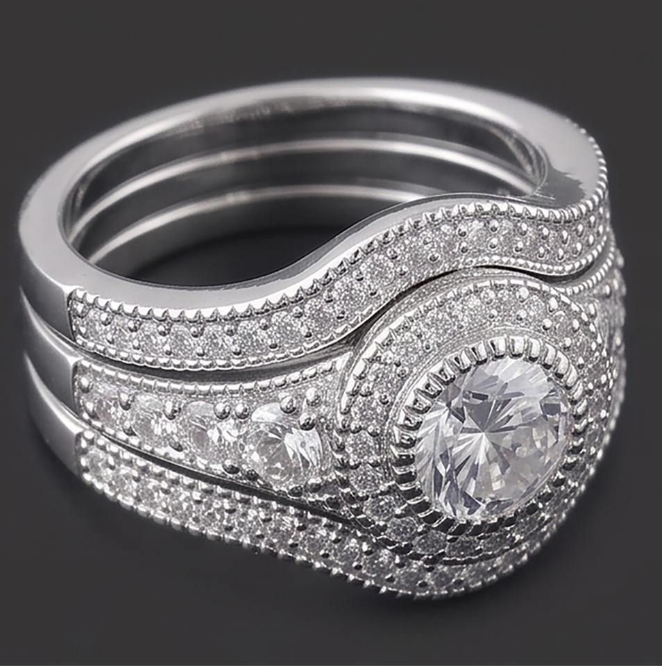 Echter Diamant Ring 4 Karat