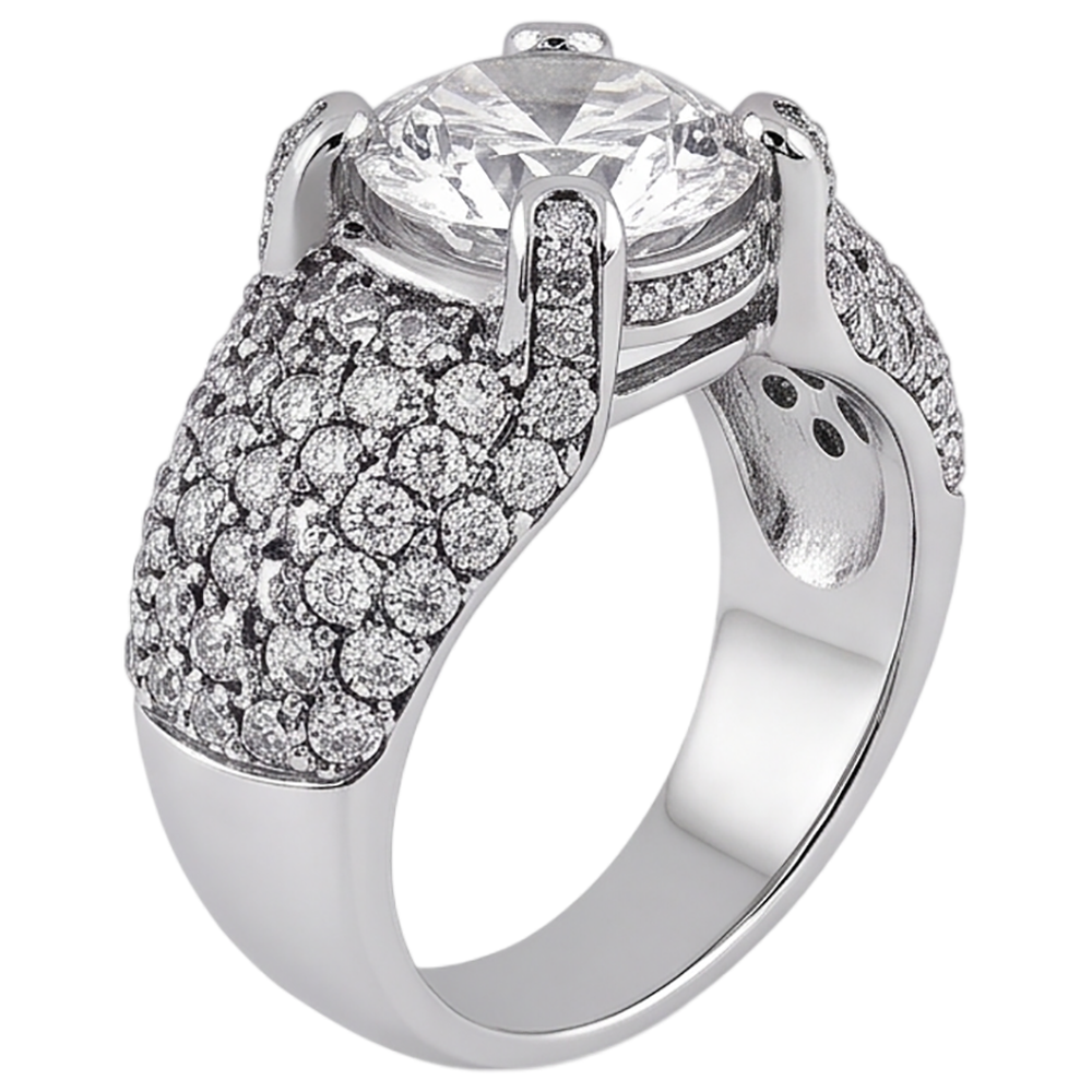 Echter Diamant Ring 4 Karat