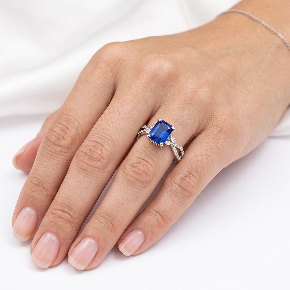 Echter Diamant Ring 4 Karat