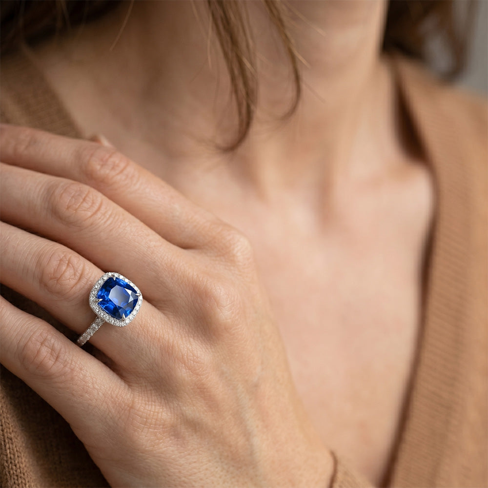 Echter Diamant Ring 4 Karat