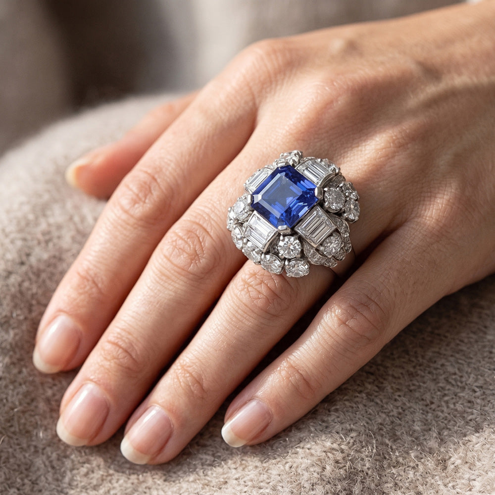 Echter Diamant Ring 4 Karat