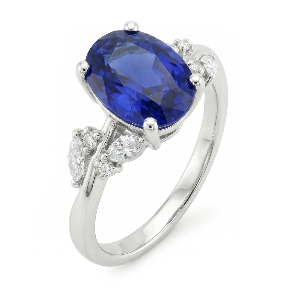 Echter Diamant Ring 4 Karat