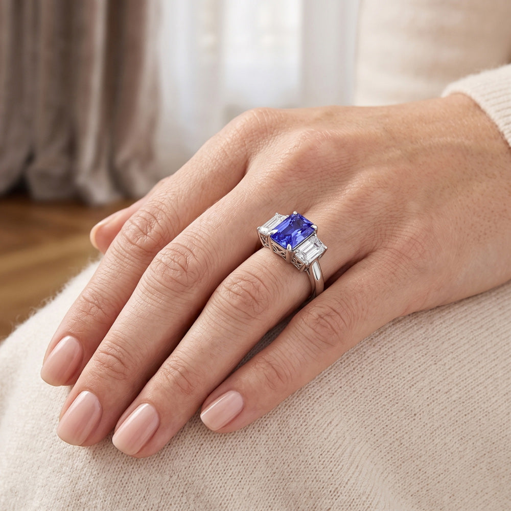 Echter Diamant Ring 4 Karat