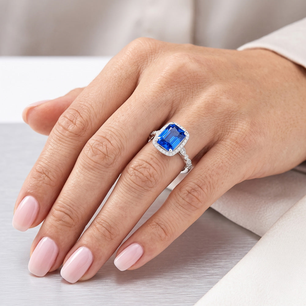 Echter Diamant Ring 4 Karat