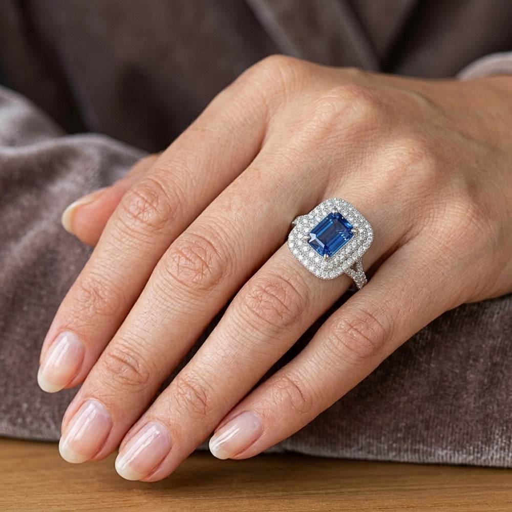 Echter Diamant Ring 4 Karat