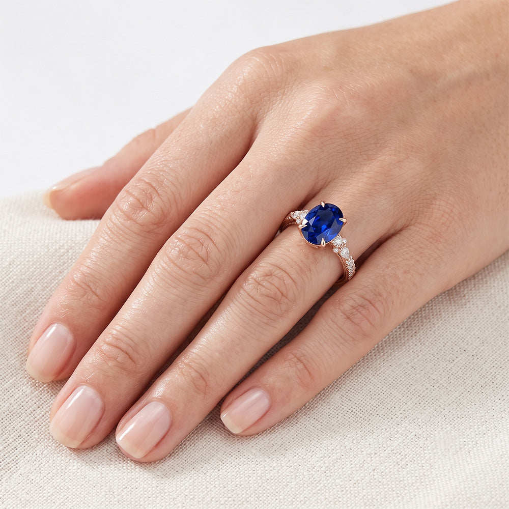 Echter Diamant Ring 4 Karat
