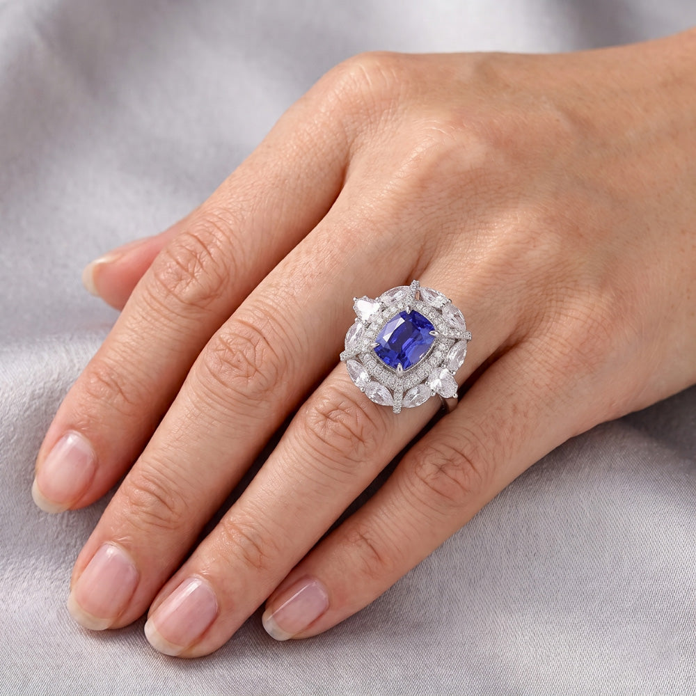 Echter Diamant Ring 4 Karat