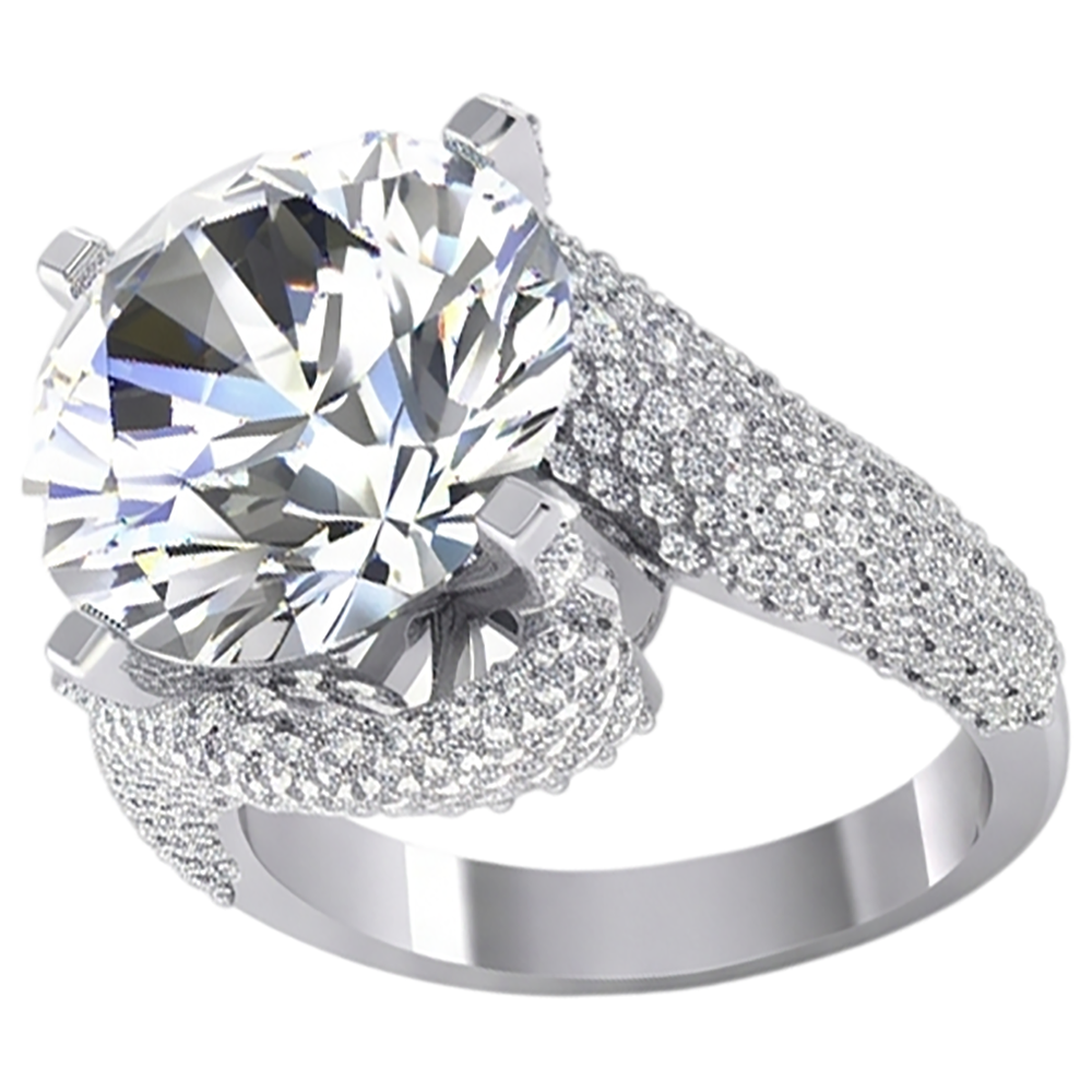 Echter Diamant Ring 5 Karat