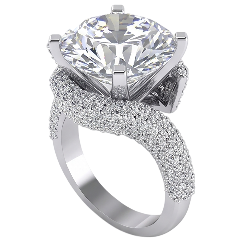 Echter Diamant Ring 5 Karat