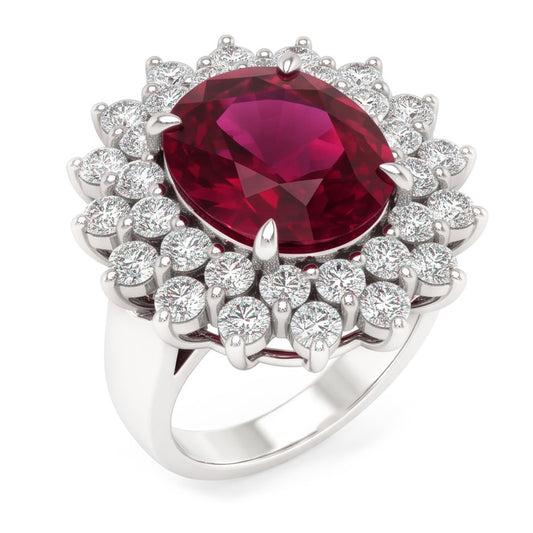 Echter Diamant Ring 6 Karat