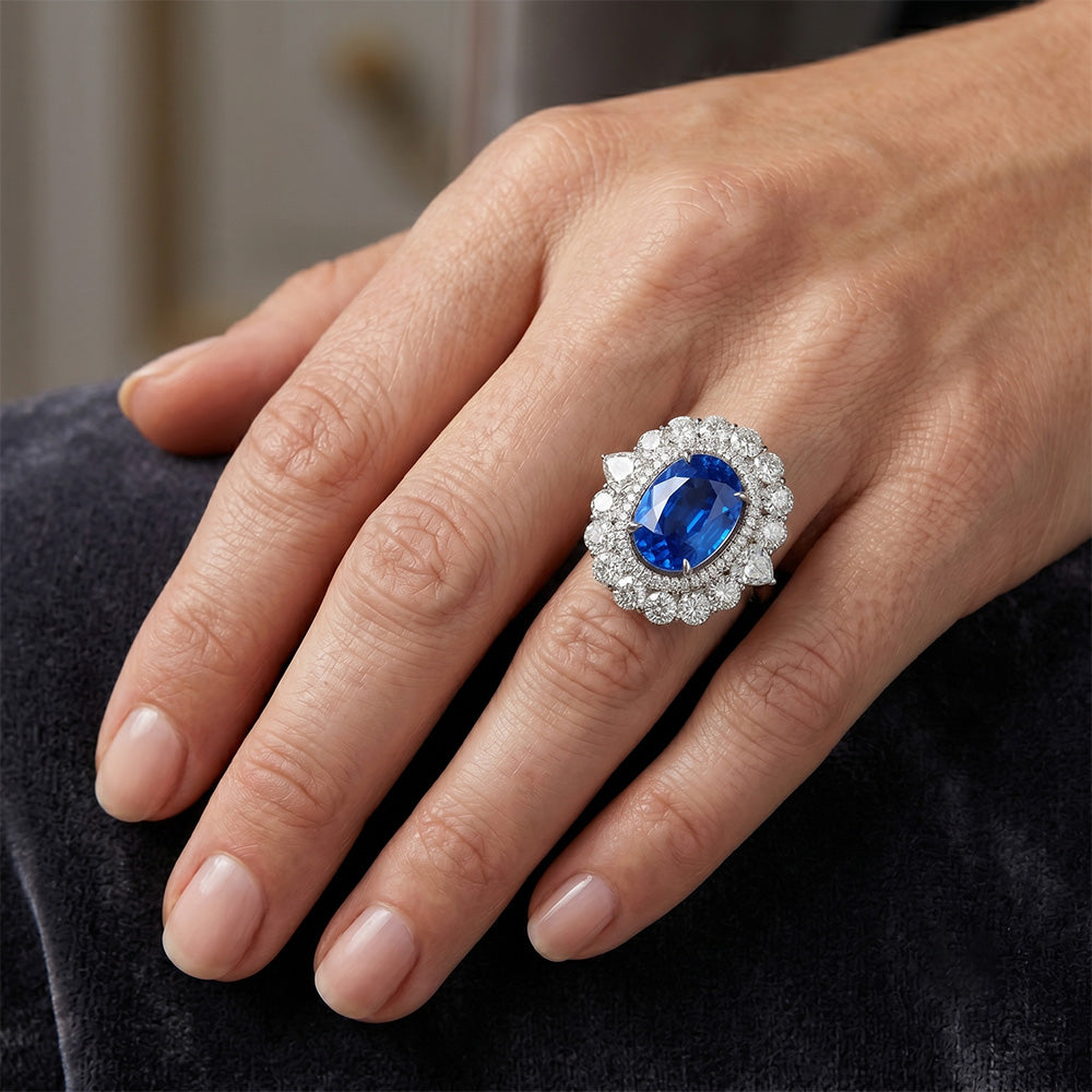 Echter Diamant Ring 6 Karat