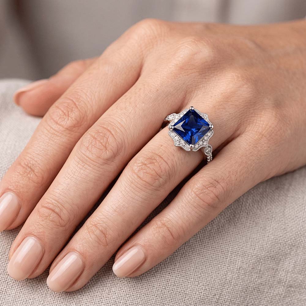 Echter Diamant Ring 6 Karat