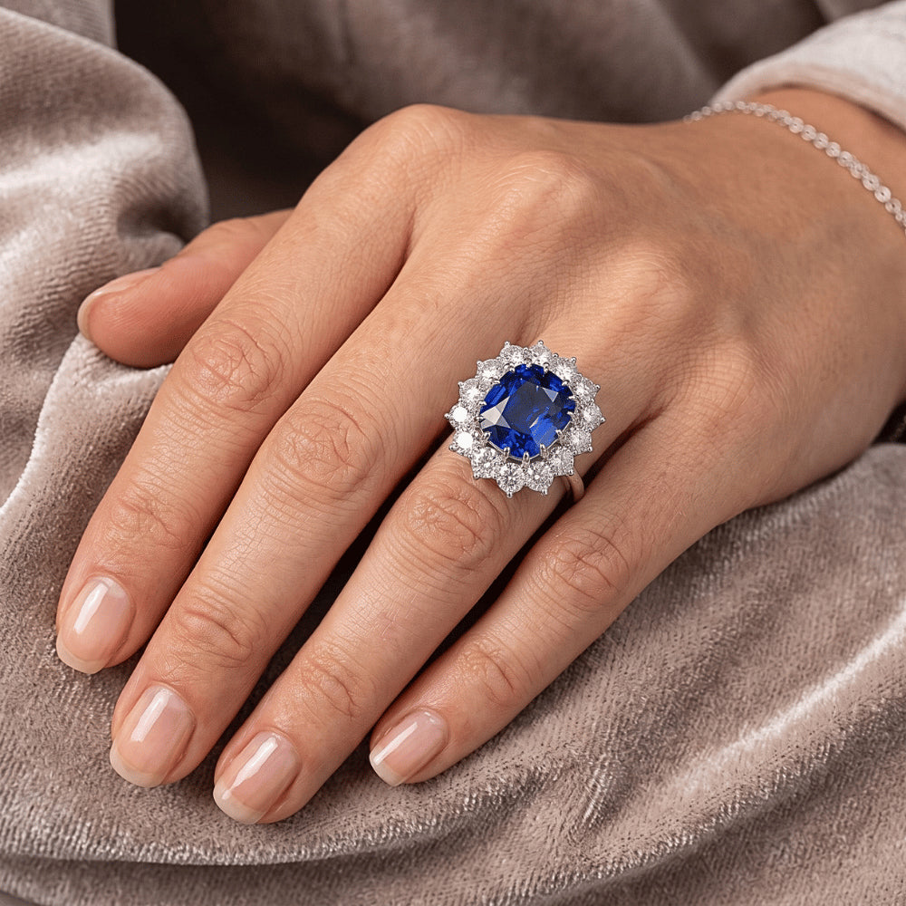 Echter Diamant Ring 6 Karat