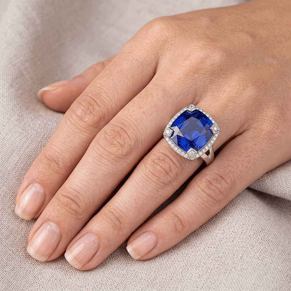Echter Diamant Ring 7 Karat