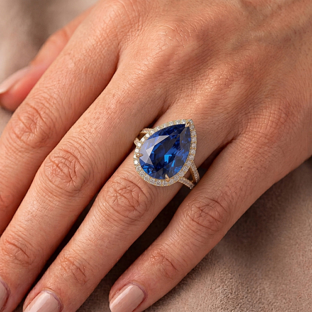 Echter Diamant Ring 8 Karat