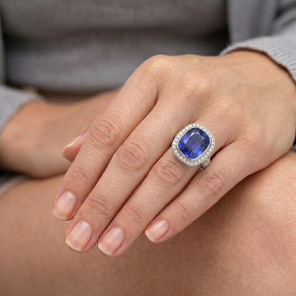 Echter Diamant Ring 8 Karat