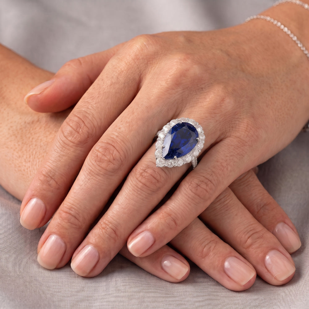 Echter Diamant Ring 8 Karat