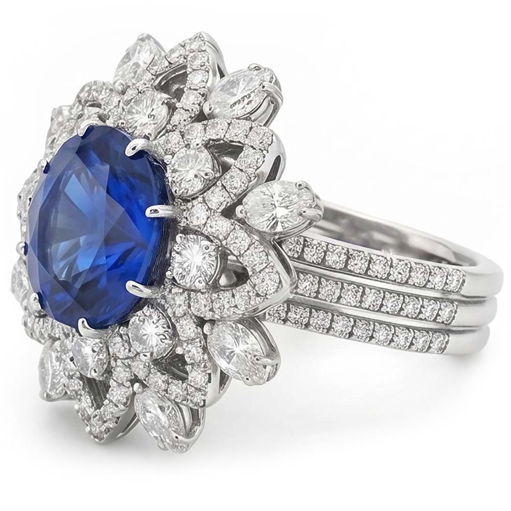 Echter Diamant Ring 9.75 Karat