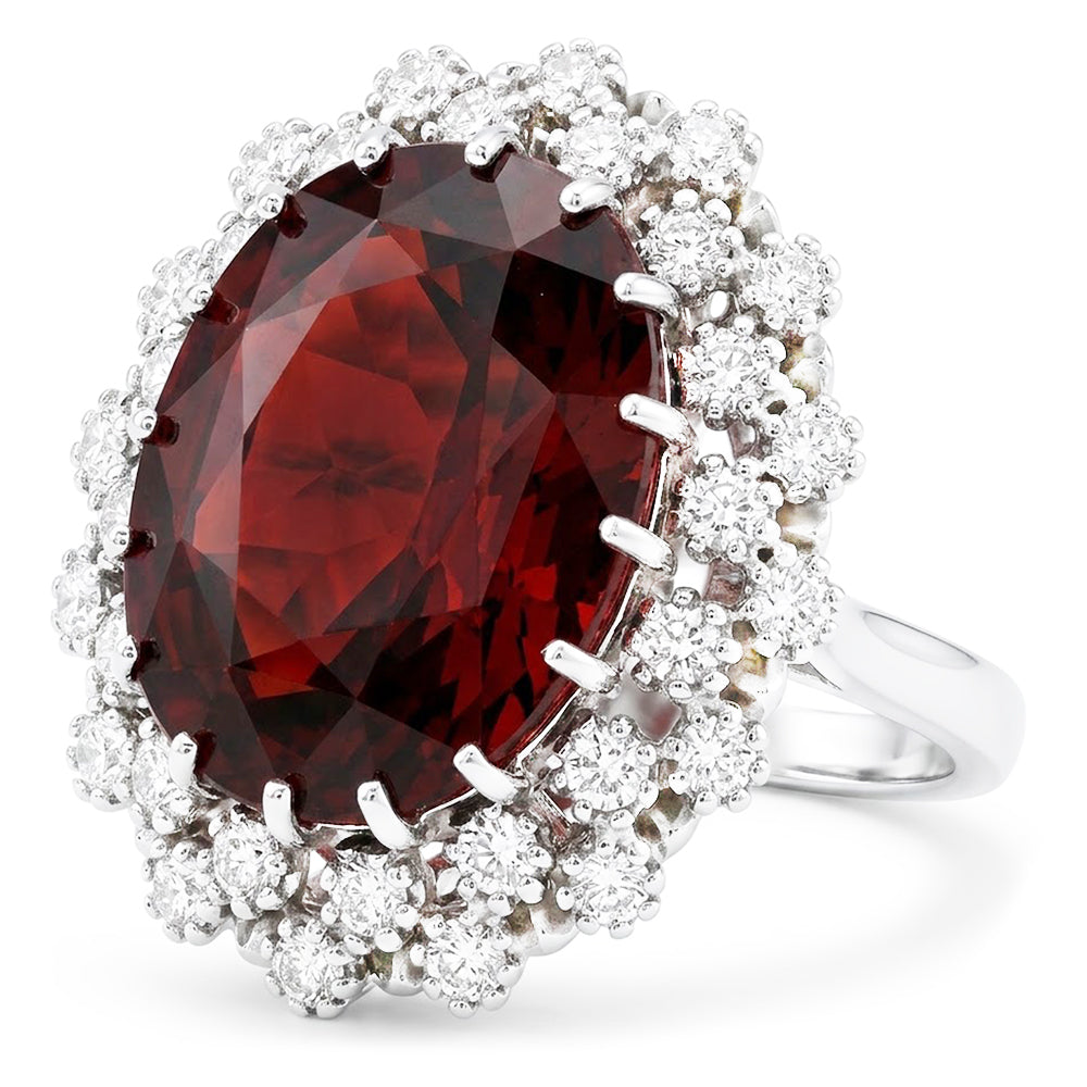 Echter Garnet Ring 10.50 Karat