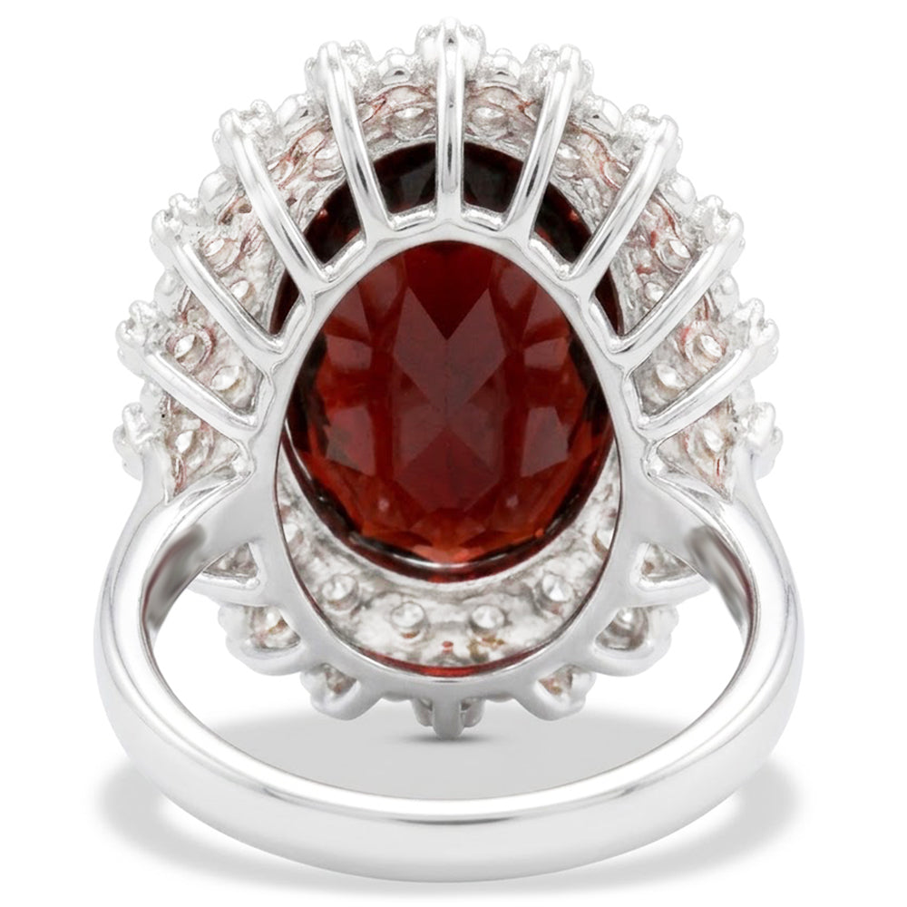Echter Garnet Ring 10.50 Karat