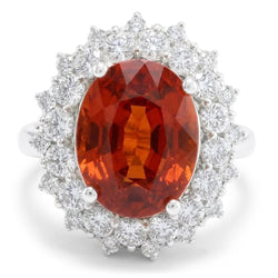 Echter Garnet Ring 12.25 Karat