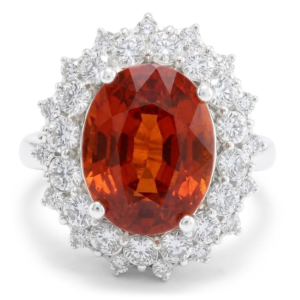 Echter Garnet Ring 12.25 Karat