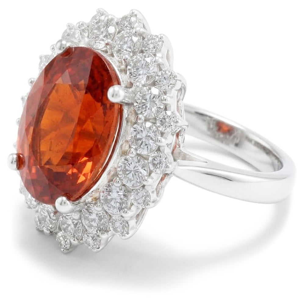 Echter Garnet Ring 12.25 Karat