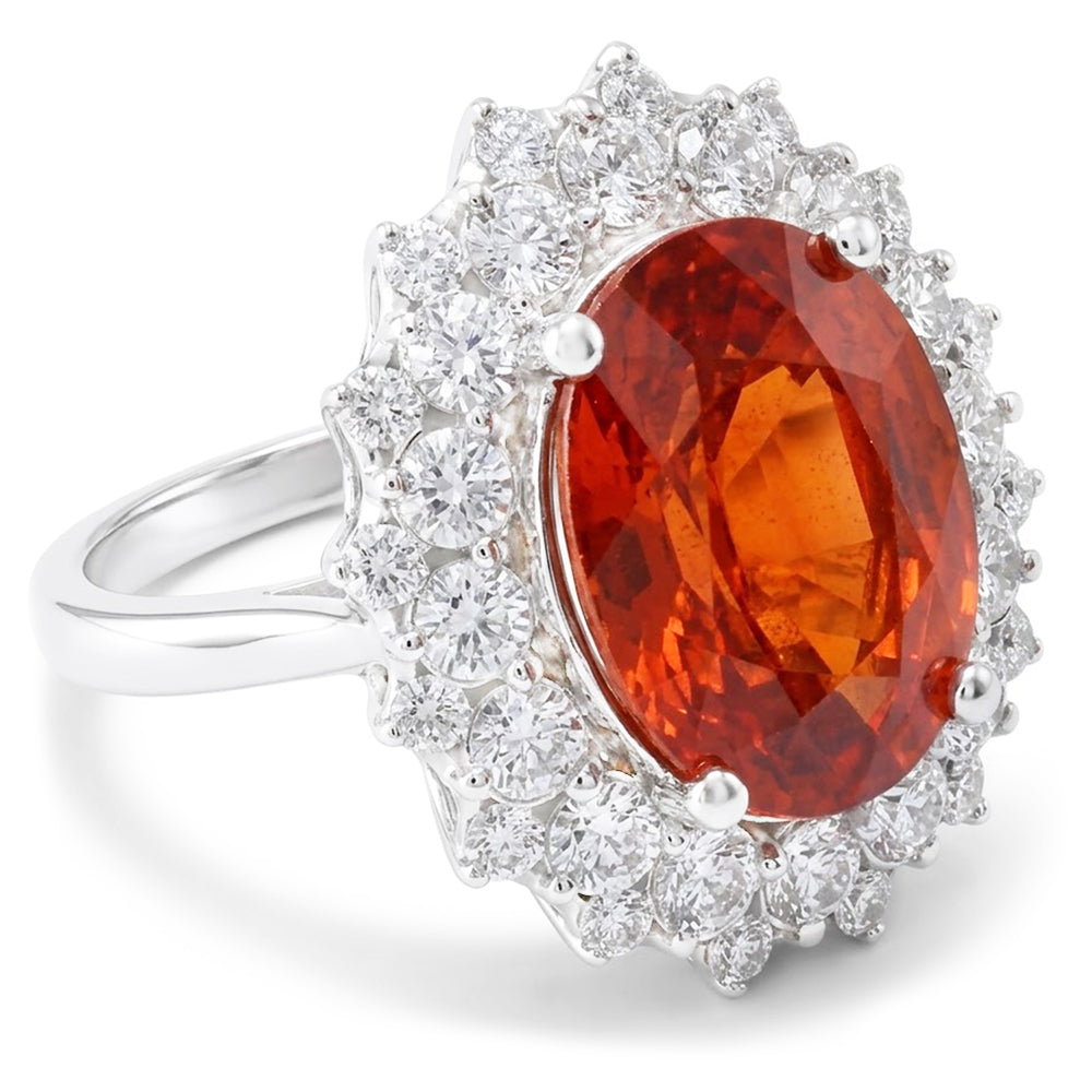 Echter Garnet Ring 12.25 Karat