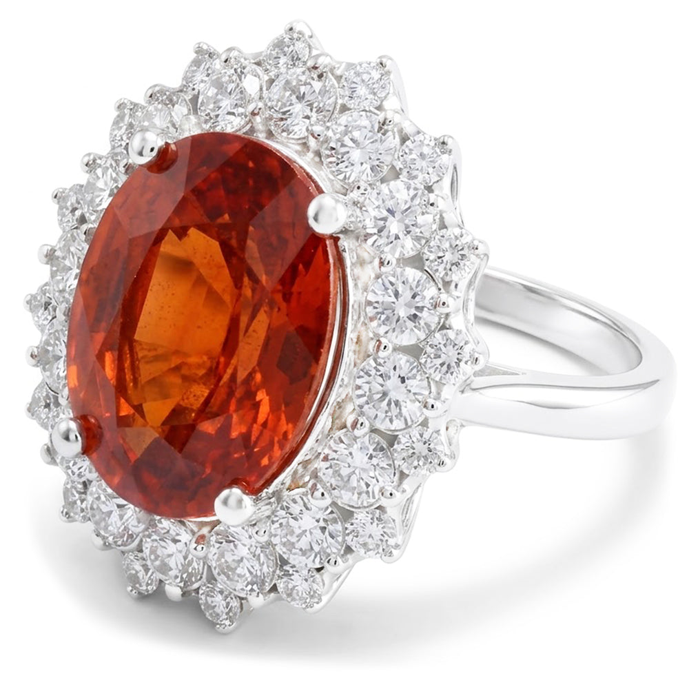 Echter Garnet Ring 12.25 Karat