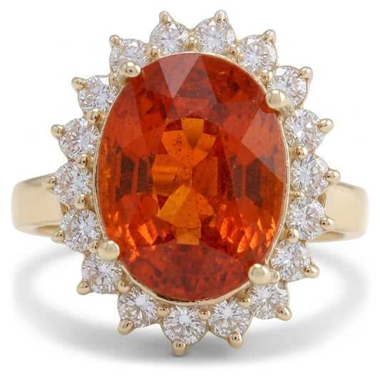 Echter Garnet Ring 12.50 Karat