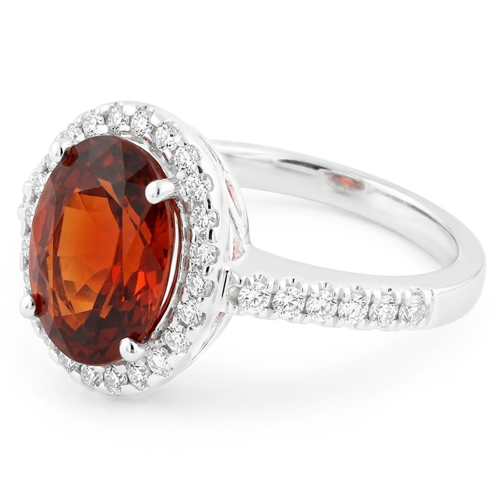 Echter Garnet Ring 14 Karat