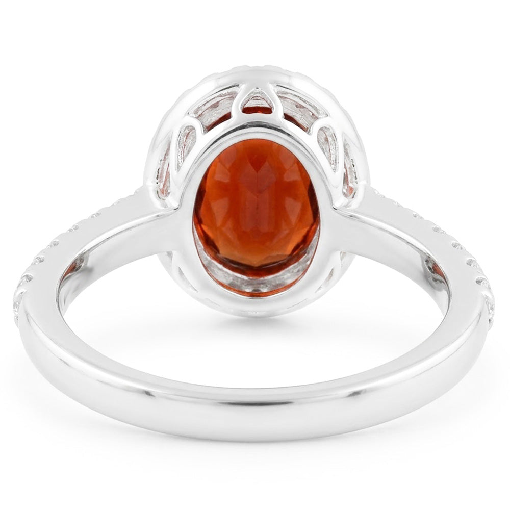 Echter Garnet Ring 14 Karat