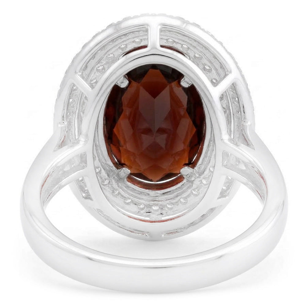 Echter Garnet Ring 19.00 Karat