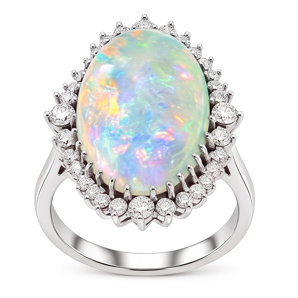 Echter Opal Ring 10.25 Karat