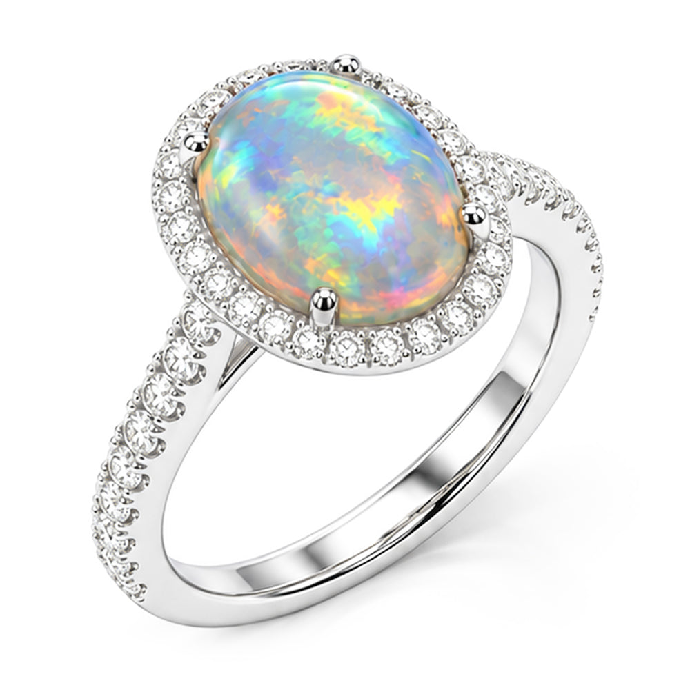 Echter Opal Ring 11.20 Karat