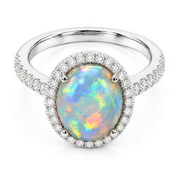 Echter Opal Ring 11.20 Karat