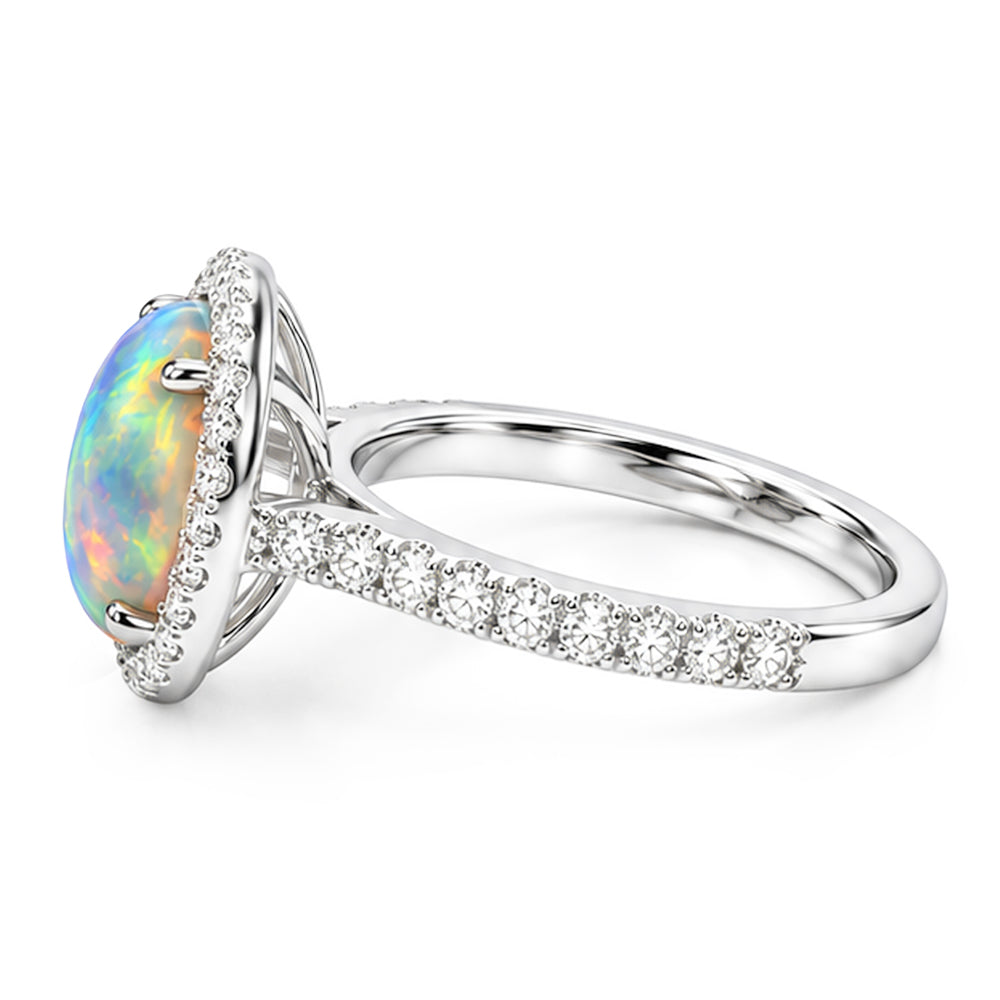 Echter Opal Ring 11.20 Karat