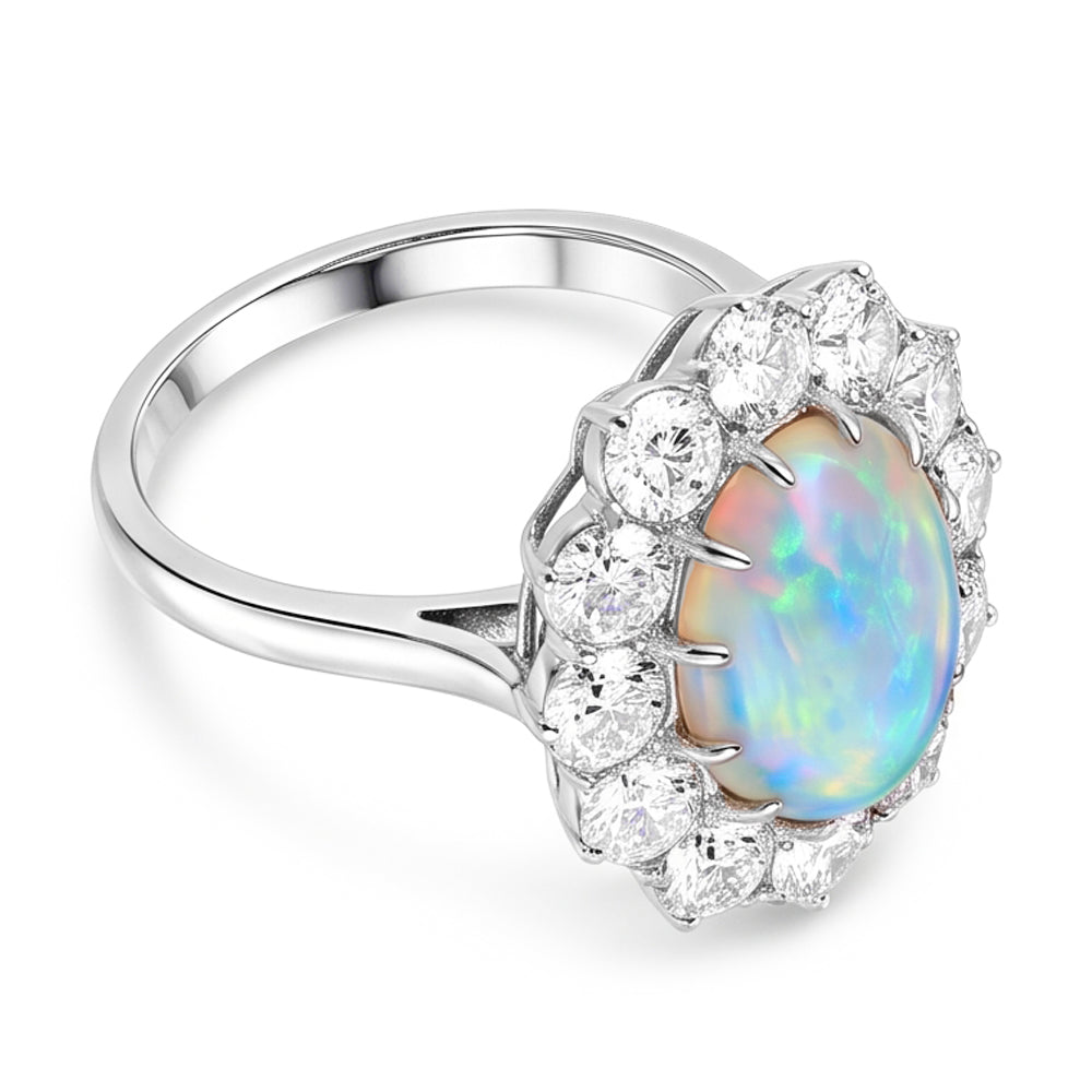 Echter Opal Ring 3.00 Karat