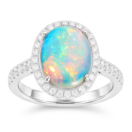 Echter Opal Ring 9.00 Karat