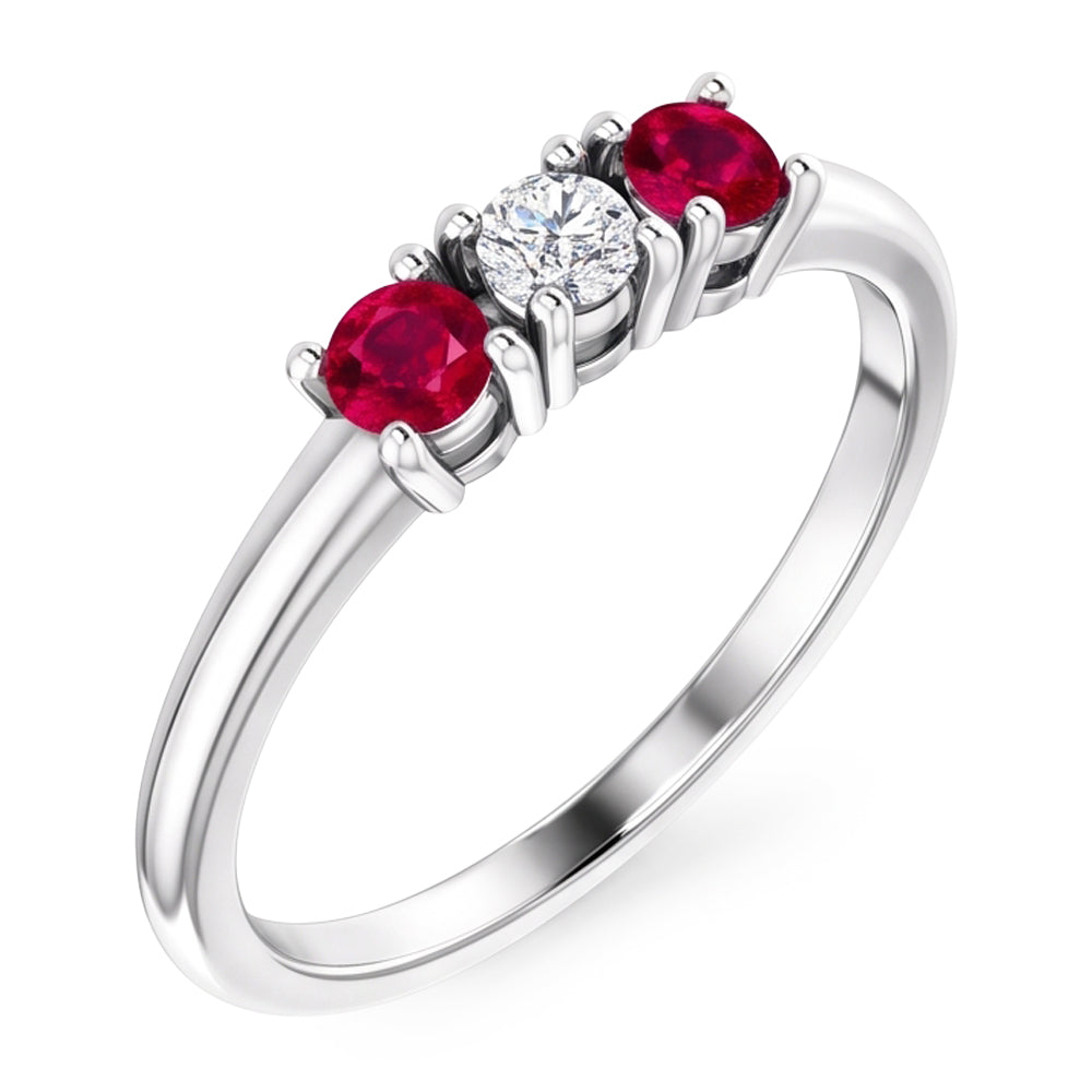 Echter Rubin Ring 0.60 Karat