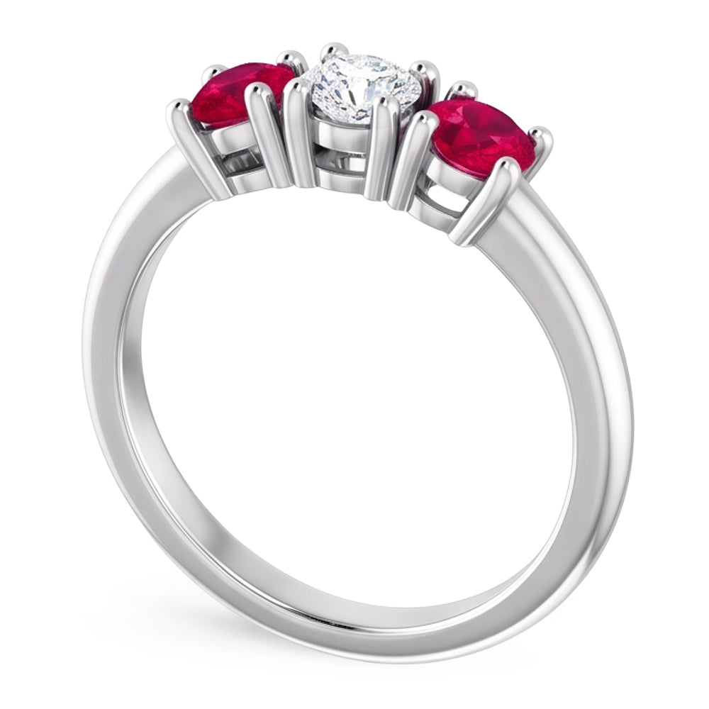 Echter Rubin Ring 0.60 Karat