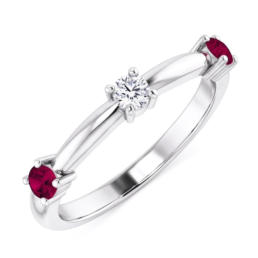 Echter Rubin Ring 0.90 Karat