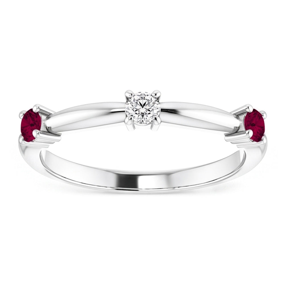 Echter Rubin Ring 0.90 Karat
