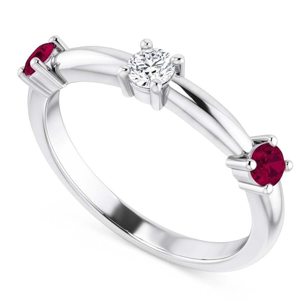 Echter Rubin Ring 0.90 Karat