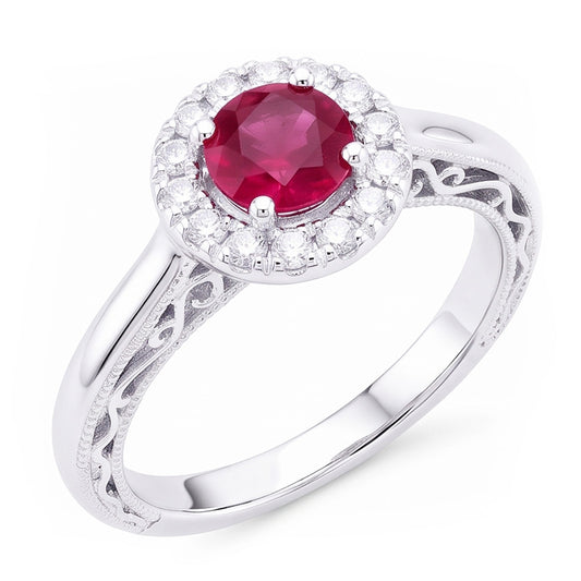 Echter Saphir Ring 1.00 Karat