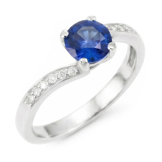 Echter Saphir Ring 1.25 Karat